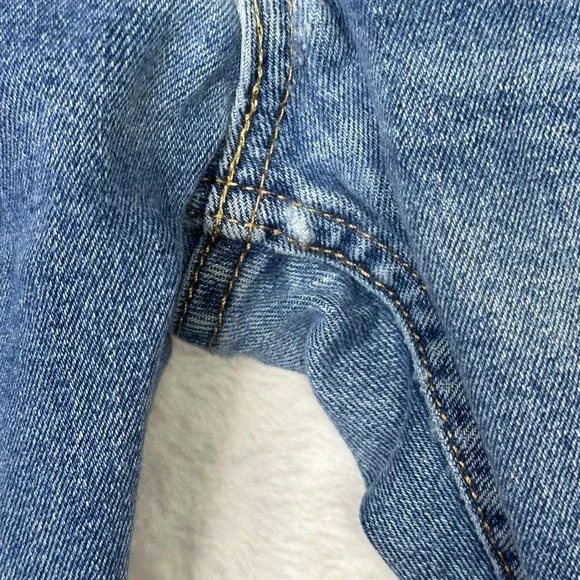 Levi's 512 Slim Taper Jeans Mens W34 L30 Blue Denim Cotton Blend Fits 32x32 - Picture 4 of 11